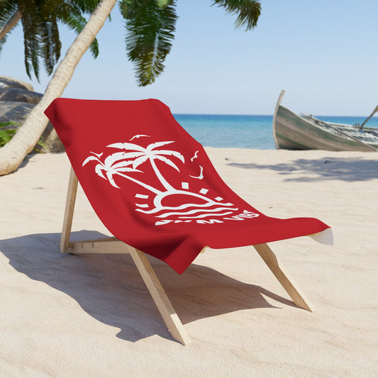 SXM Vibe Beach Towel (Red)