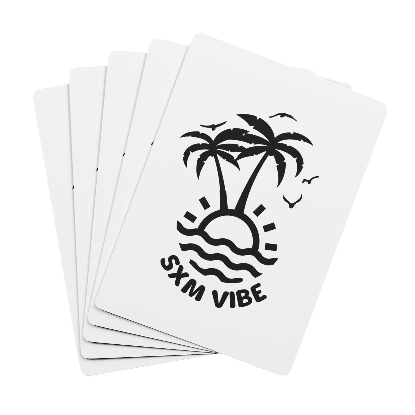 Poker Playing Cards (White-Black)