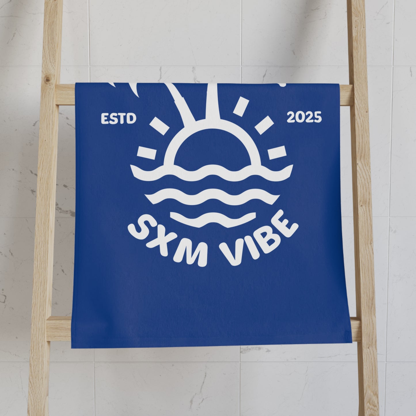 SXM Vibe Hand Towel (Dark Blue)