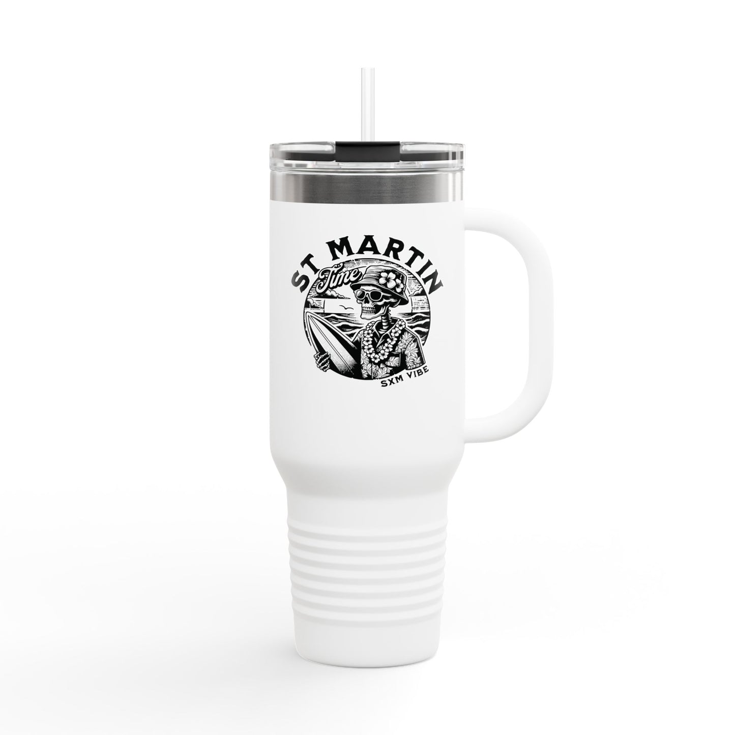 SXM Vibe Insulated Travel Mug, 2 Logo 40oz