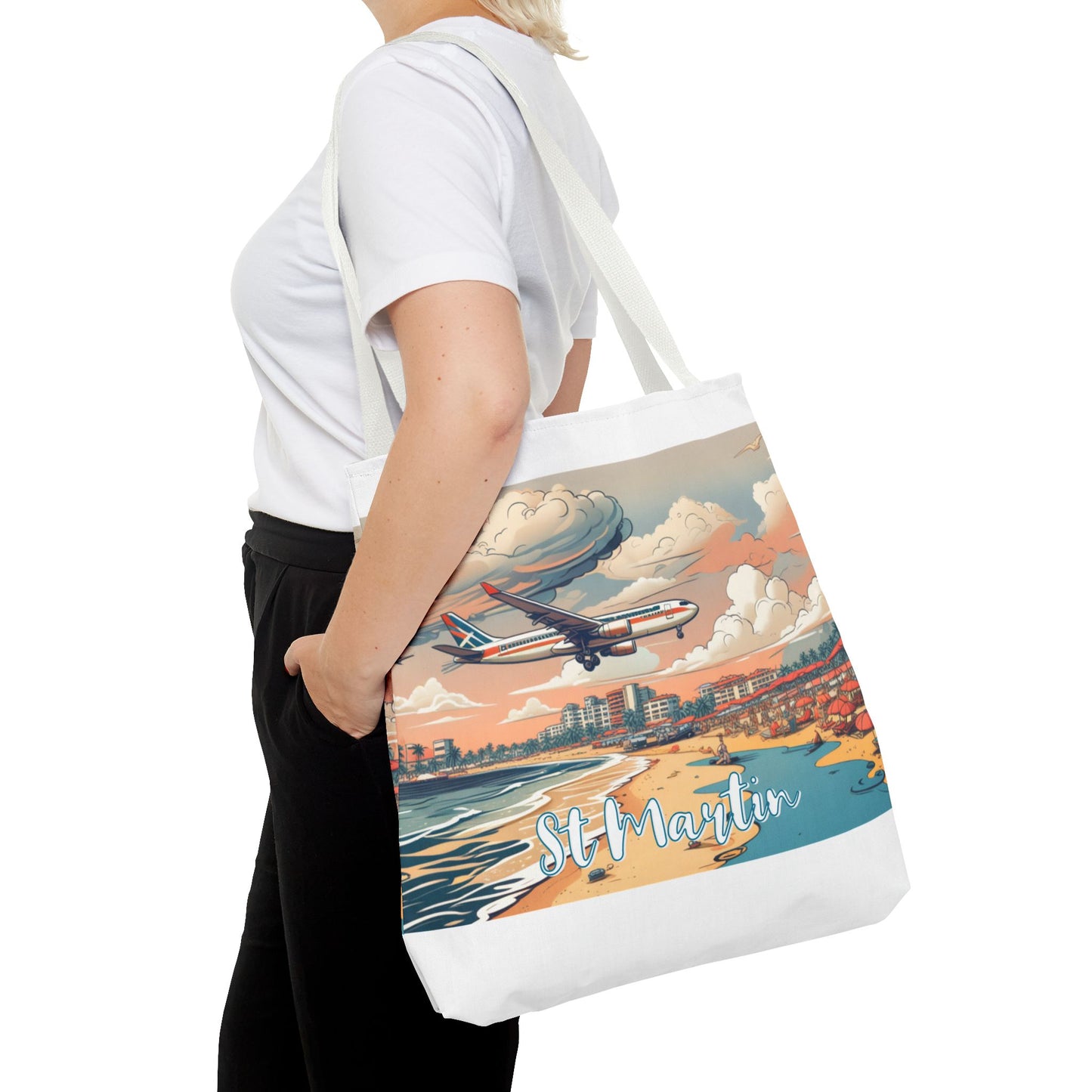 St Martin, Maho Tote Bag