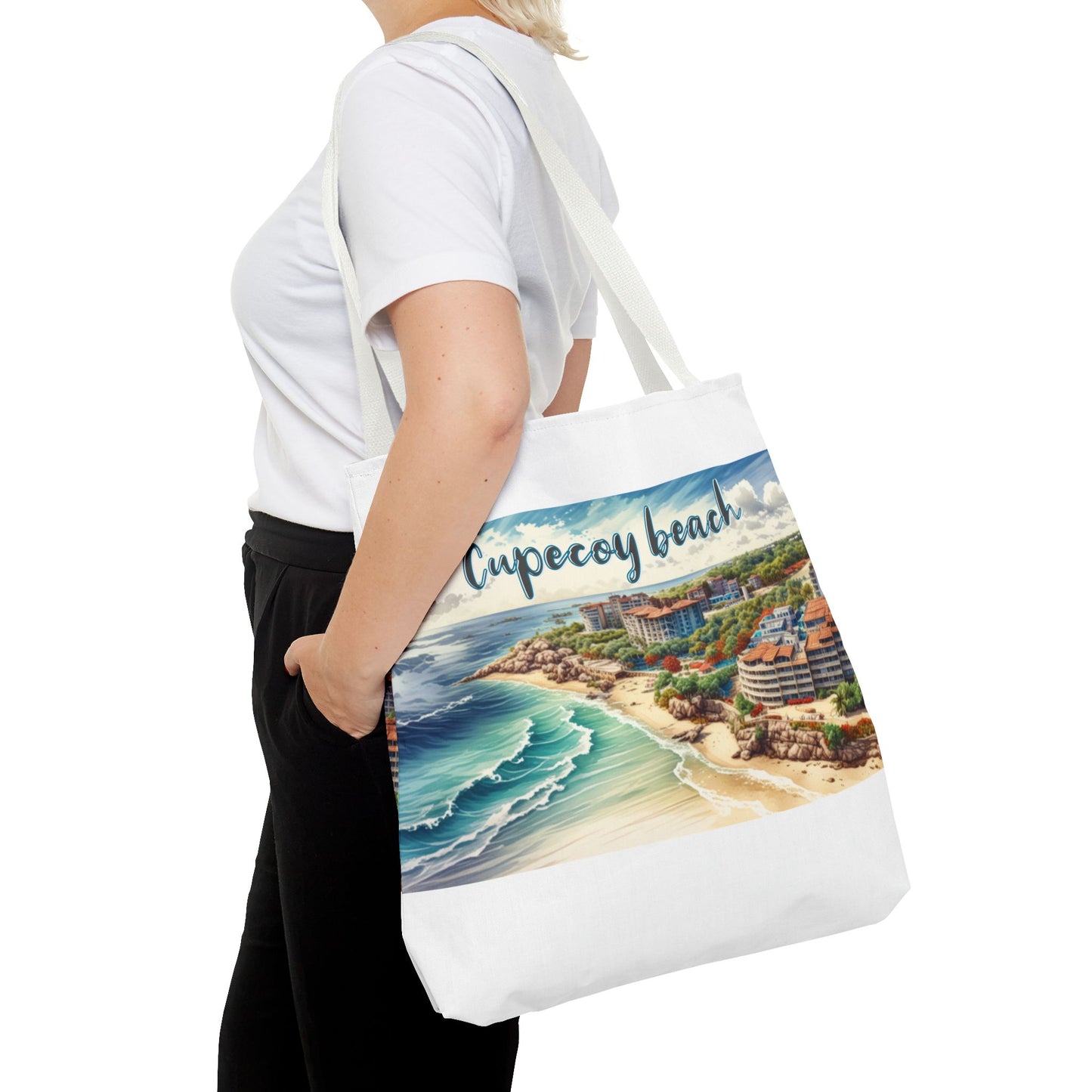 Cupecoy Beach Tote Bag