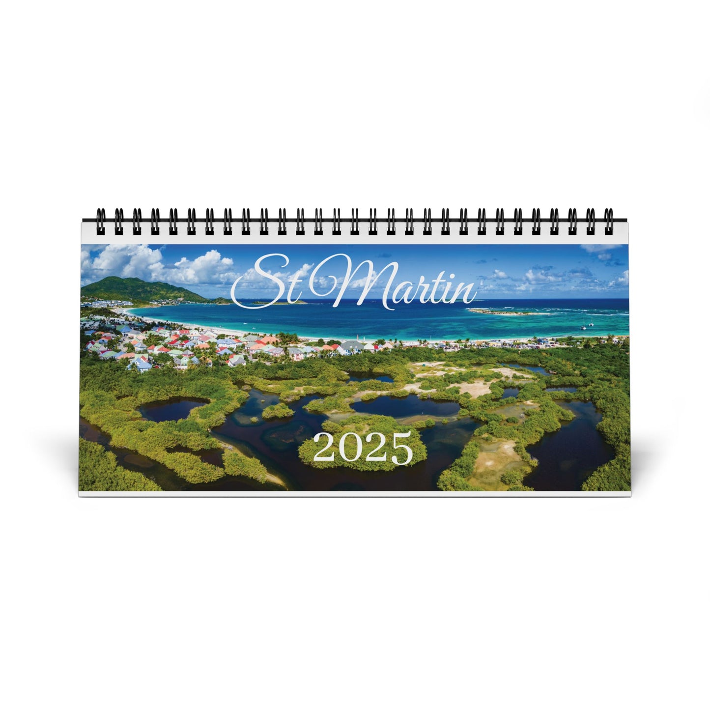 2025 St Martin Desktop Calendar