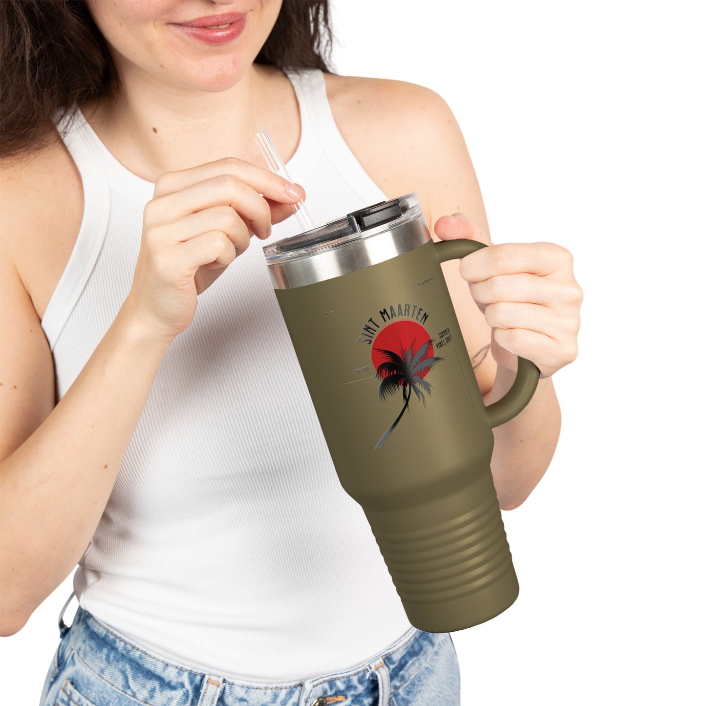 Insulated Travel Mug, 1 Logo 40oz