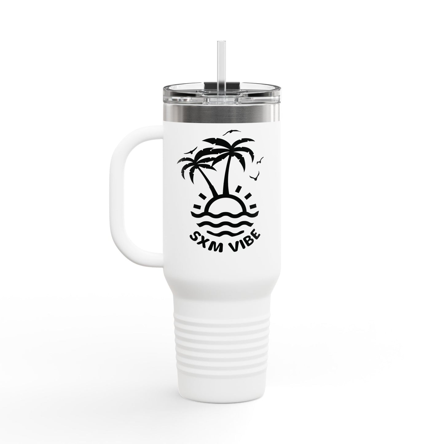 SXM Vibe Insulated Travel Mug, 2 Logo 40oz