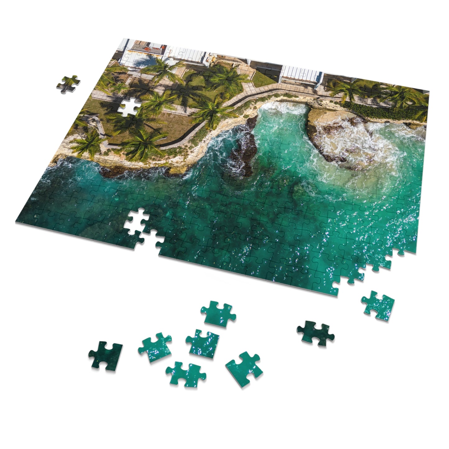 Cupecoy water Jigsaw Puzzle with Tin Box