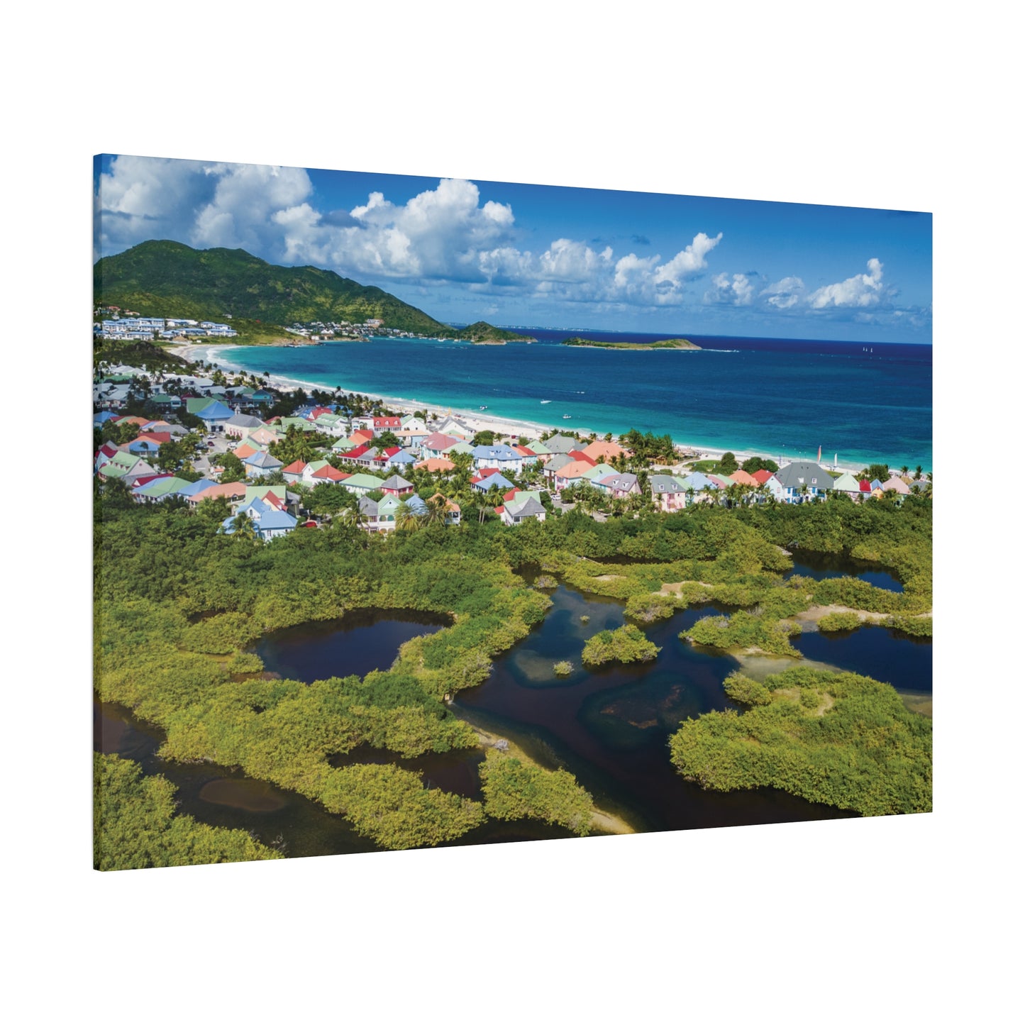 Orient Bay Beach Matte Canvas