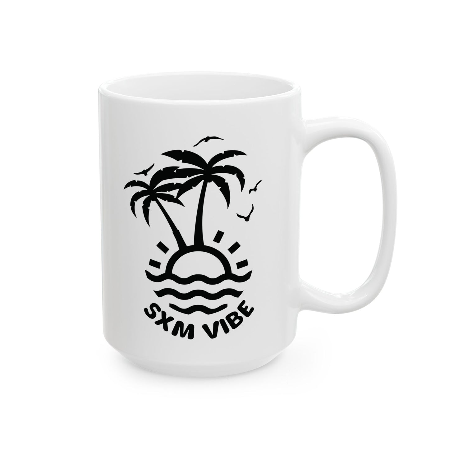 SXM Vibe Ceramic Mug (White)