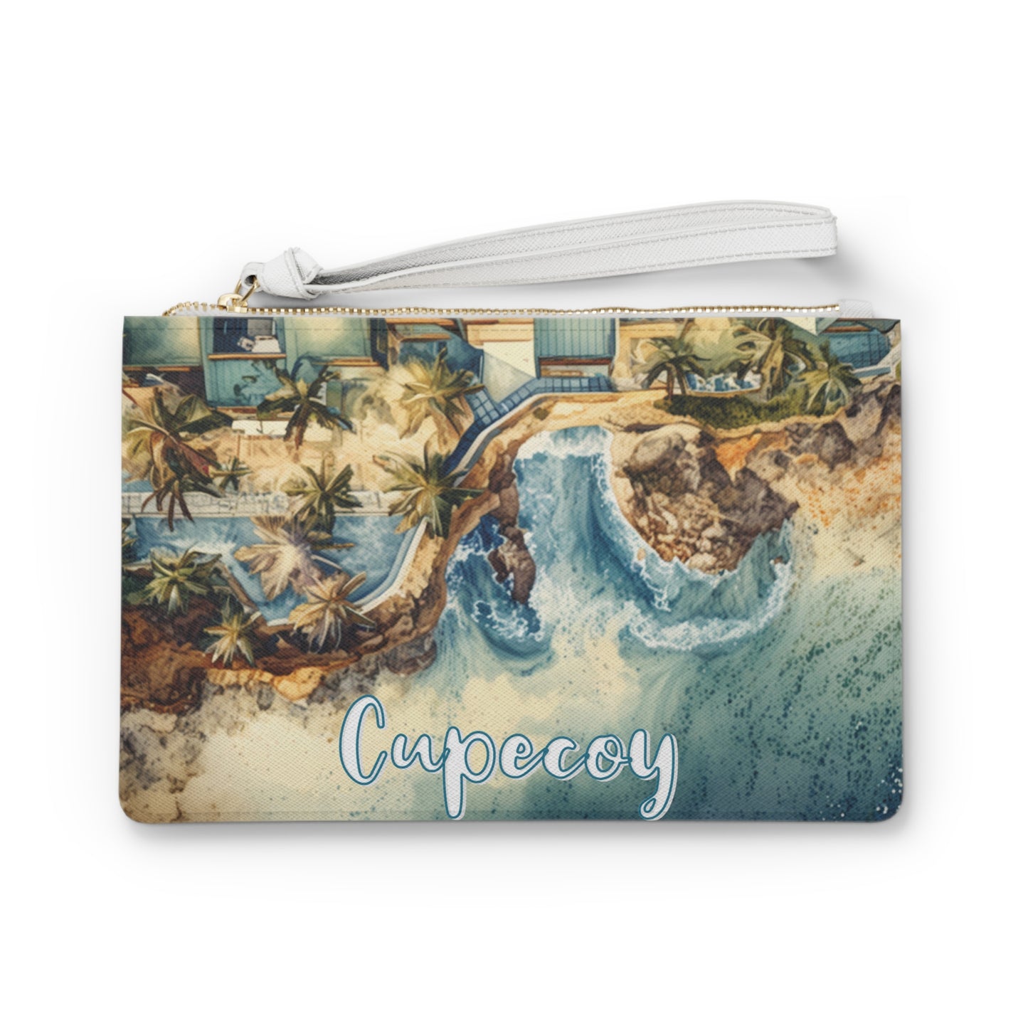 Clutch Bag with ‘Cupecoy’ Design