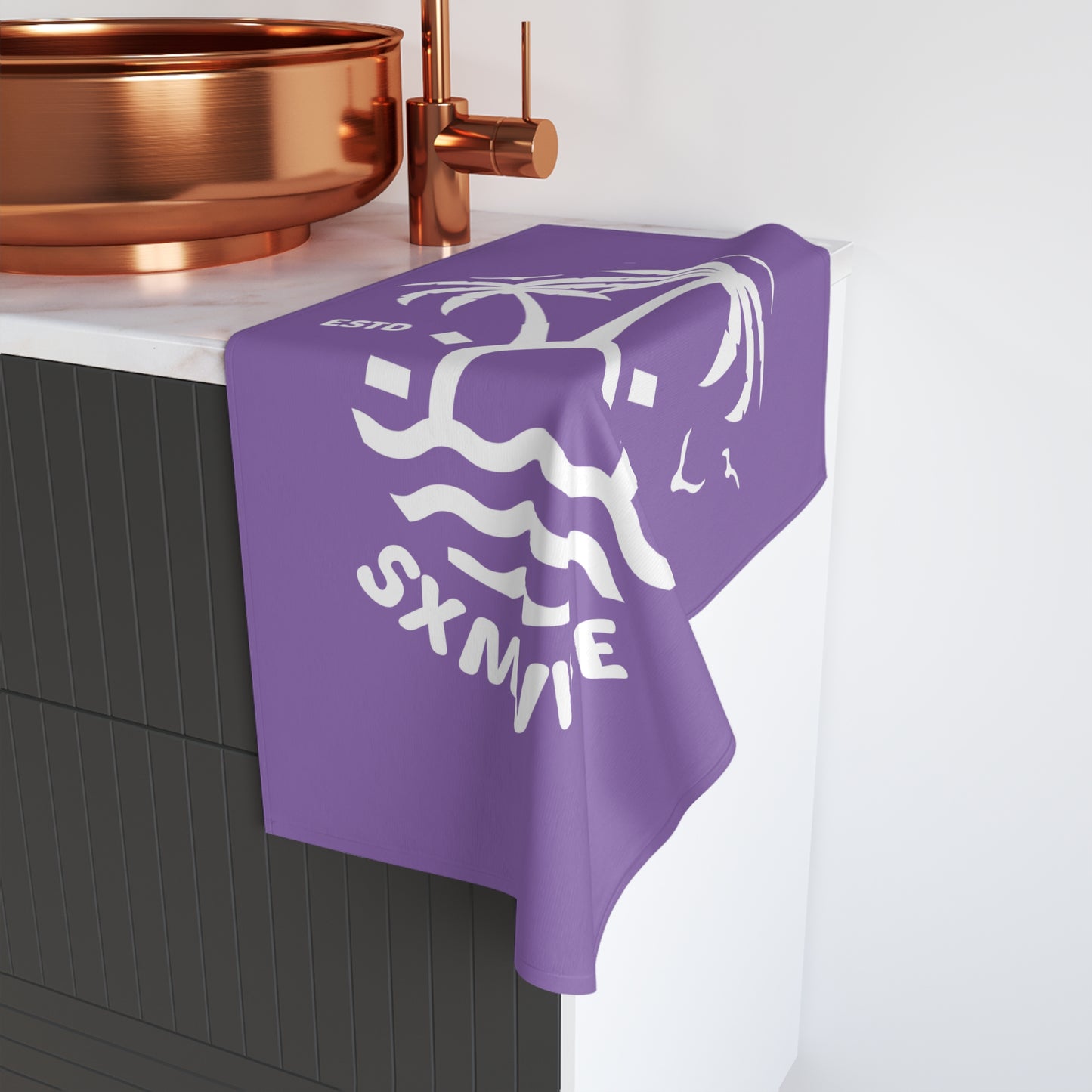 SXM Vibe Hand Towel (Light Purple)