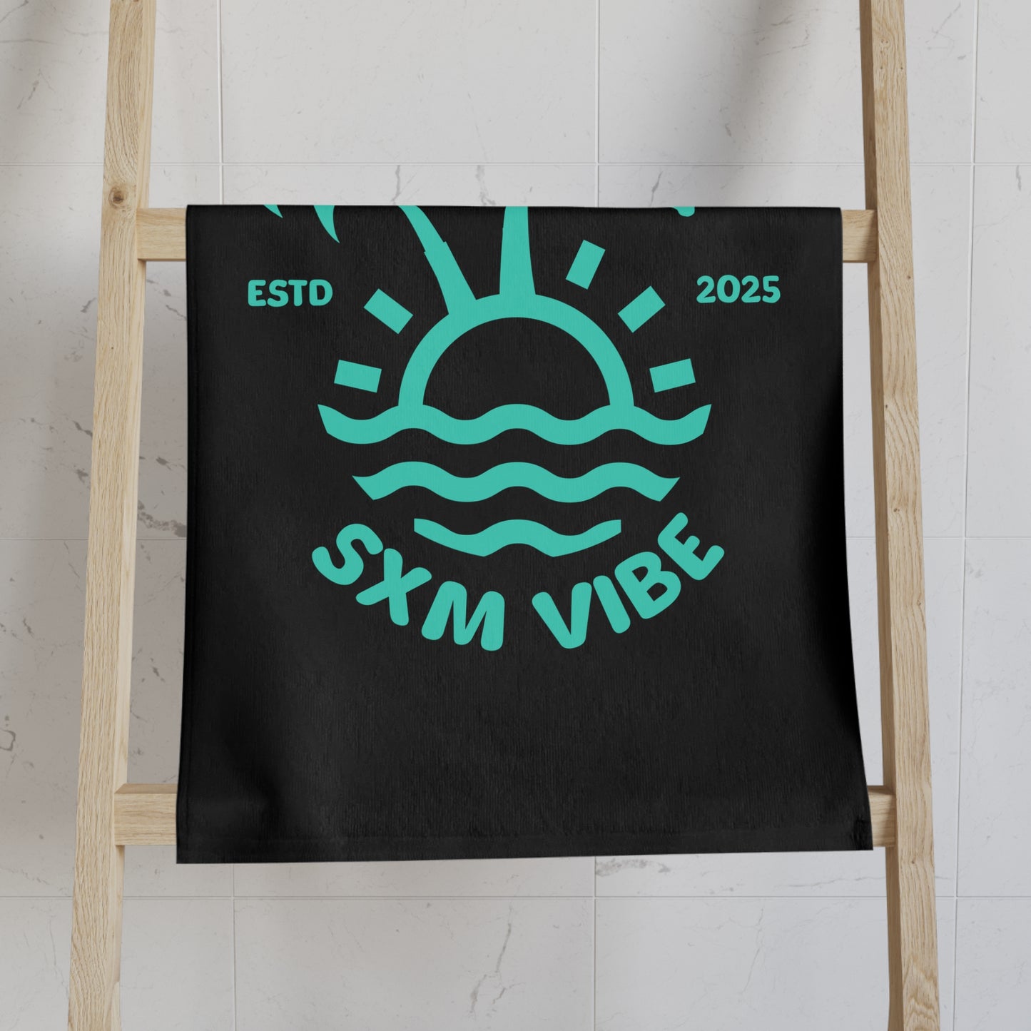 SXM Vibe Hand Towel (Black)