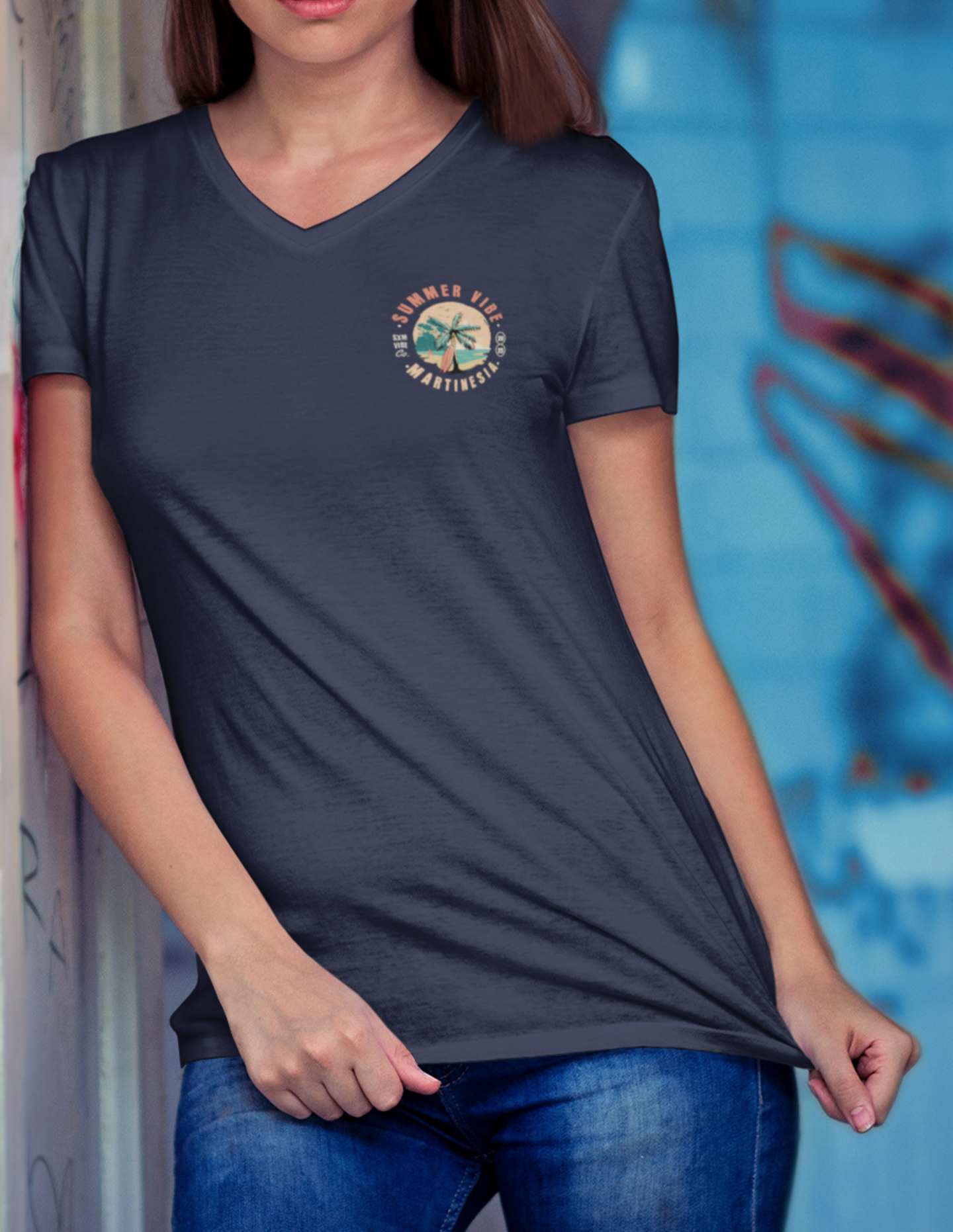 Women's Martinesia V-Neck