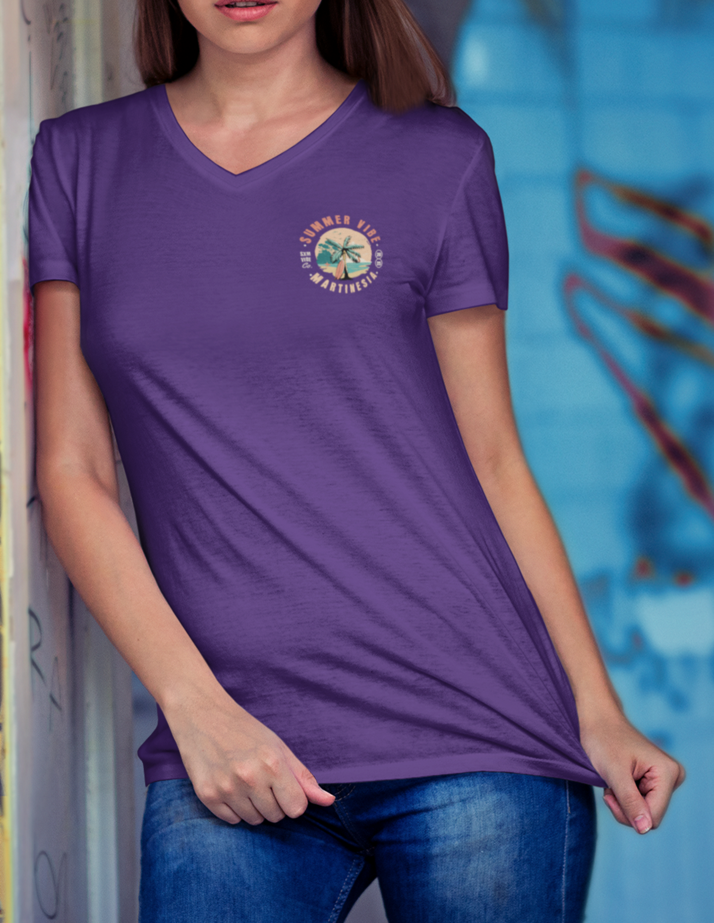 Women's Martinesia V-Neck