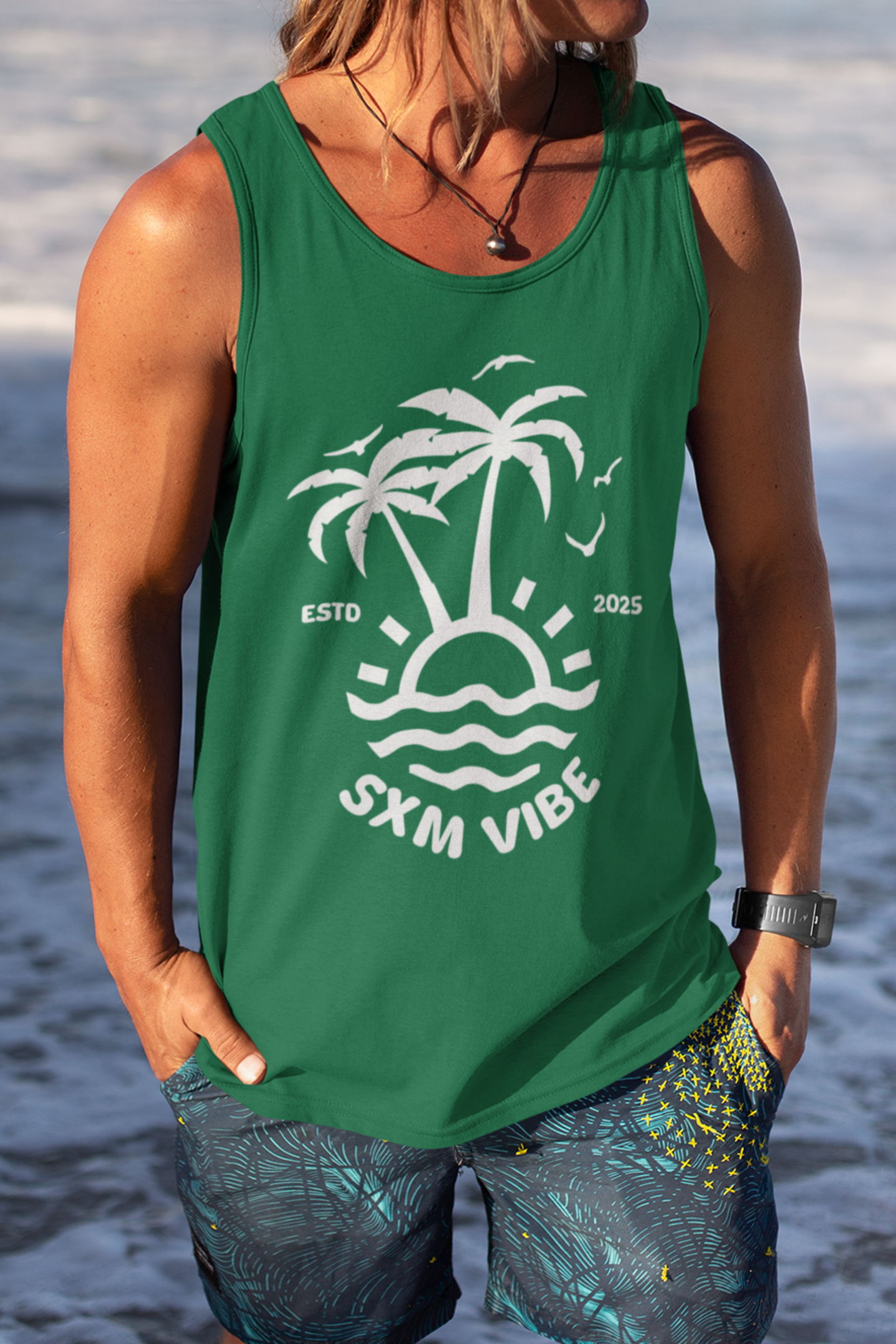 Men's Classic Tank (Black & White)