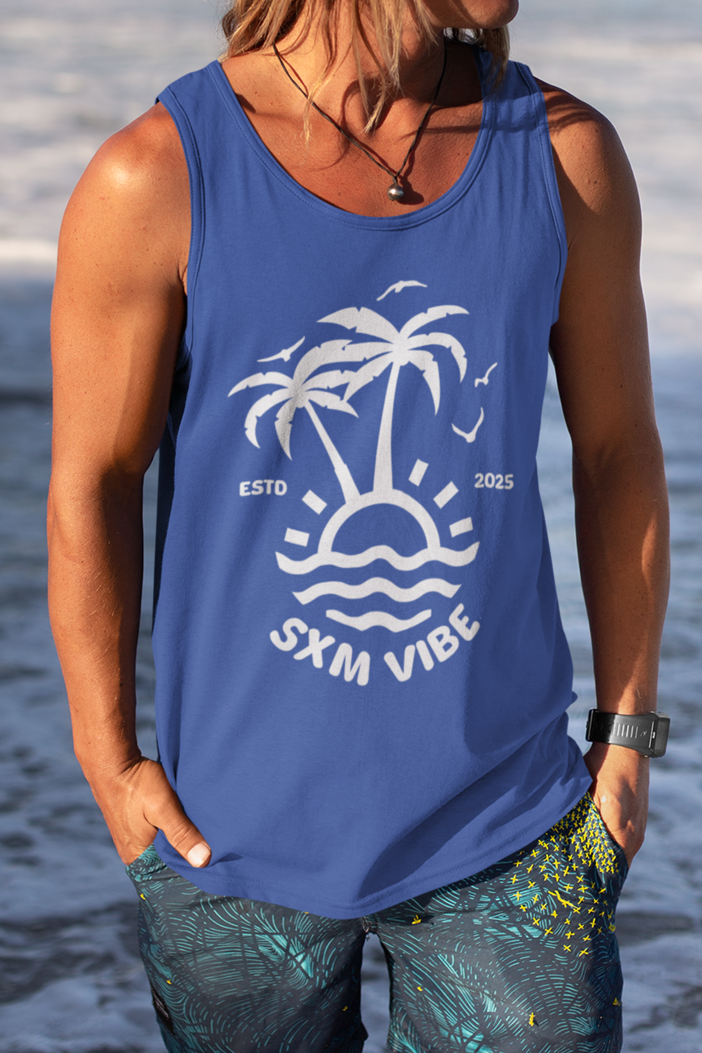 Men's Classic Tank (Black & White)