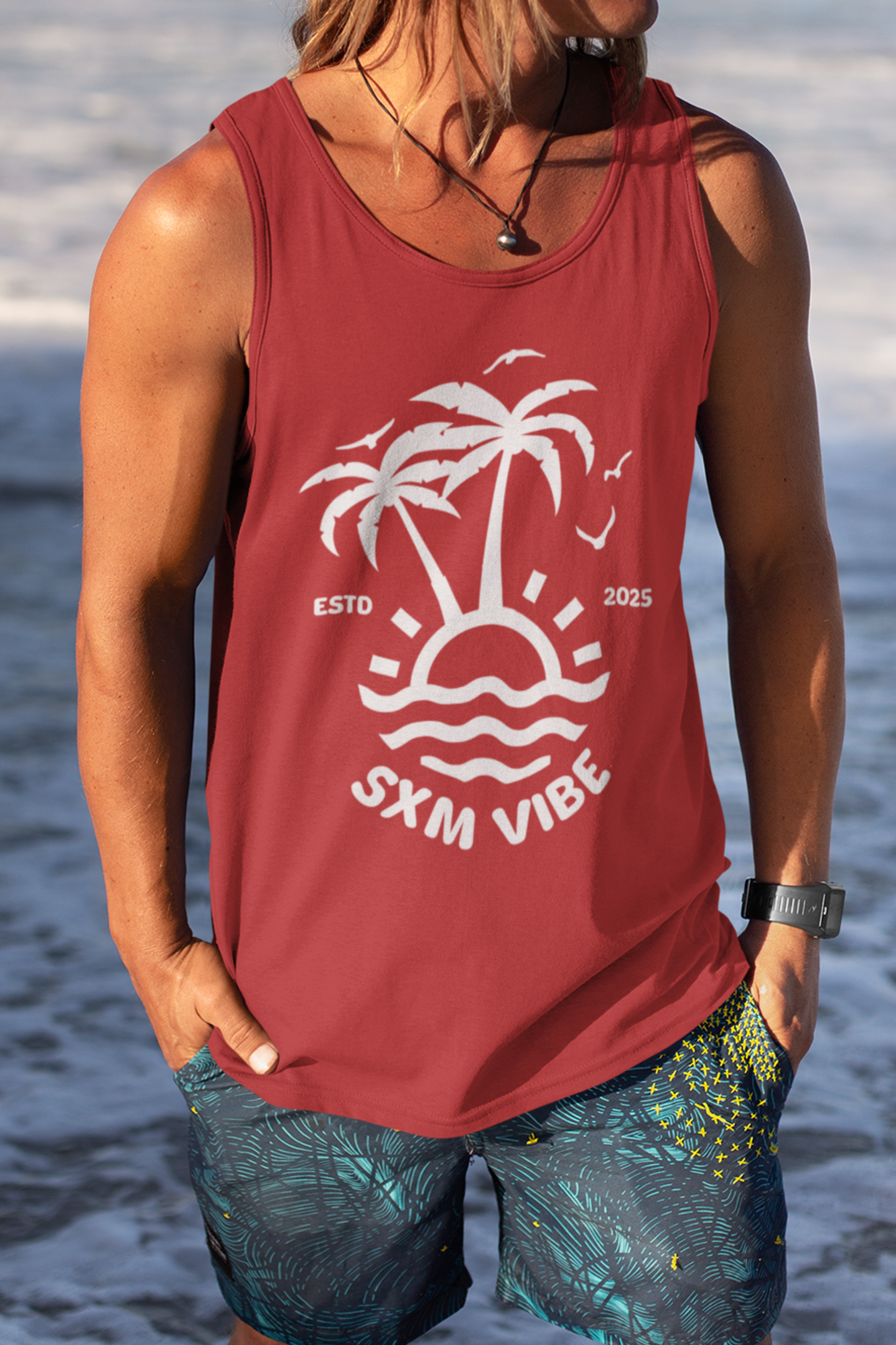 Men's Classic Tank (Black & White)