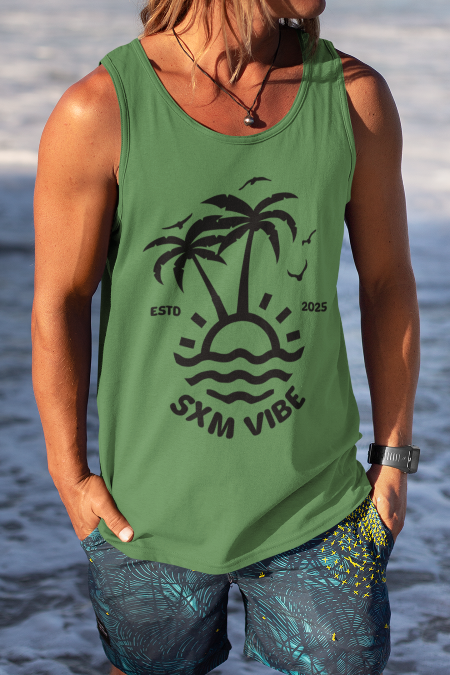 Men's Classic Tank (Black & White)