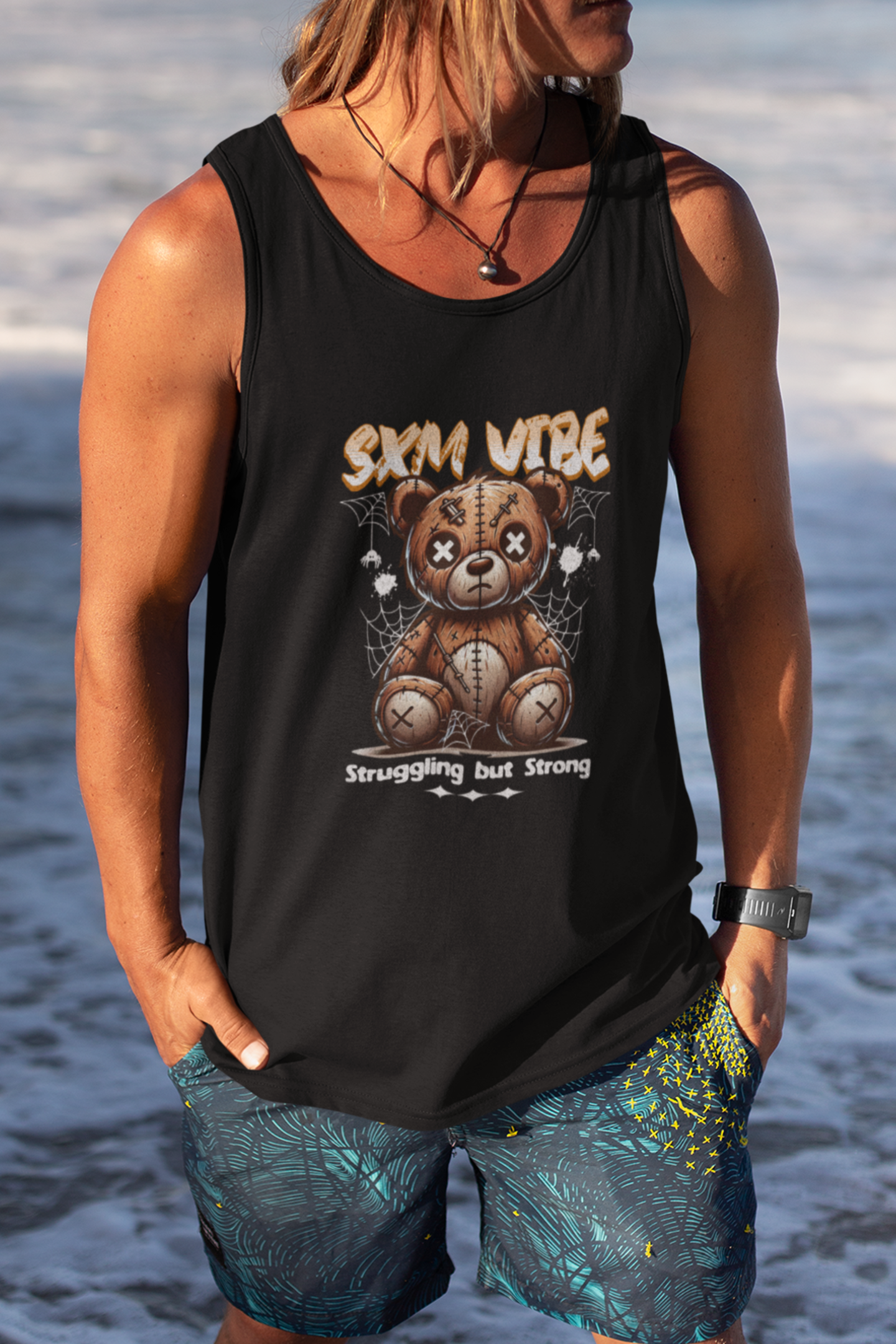 SXM Teddy Tank Top