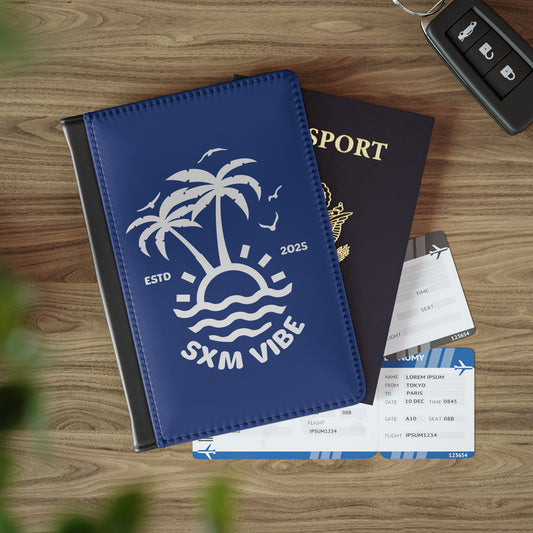 SXM Vibe Passport Cover (Blue)