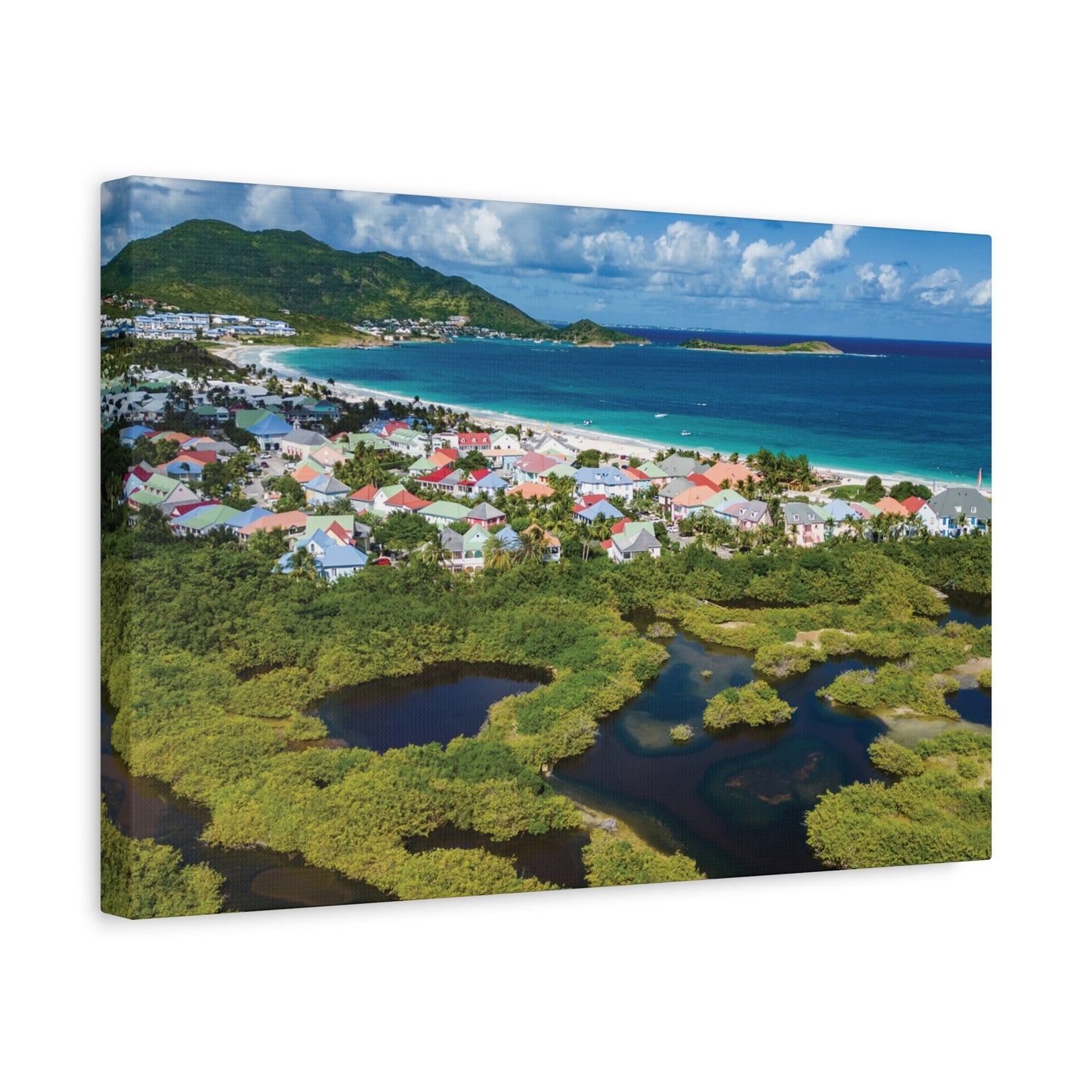 Orient Bay Beach Matte Canvas