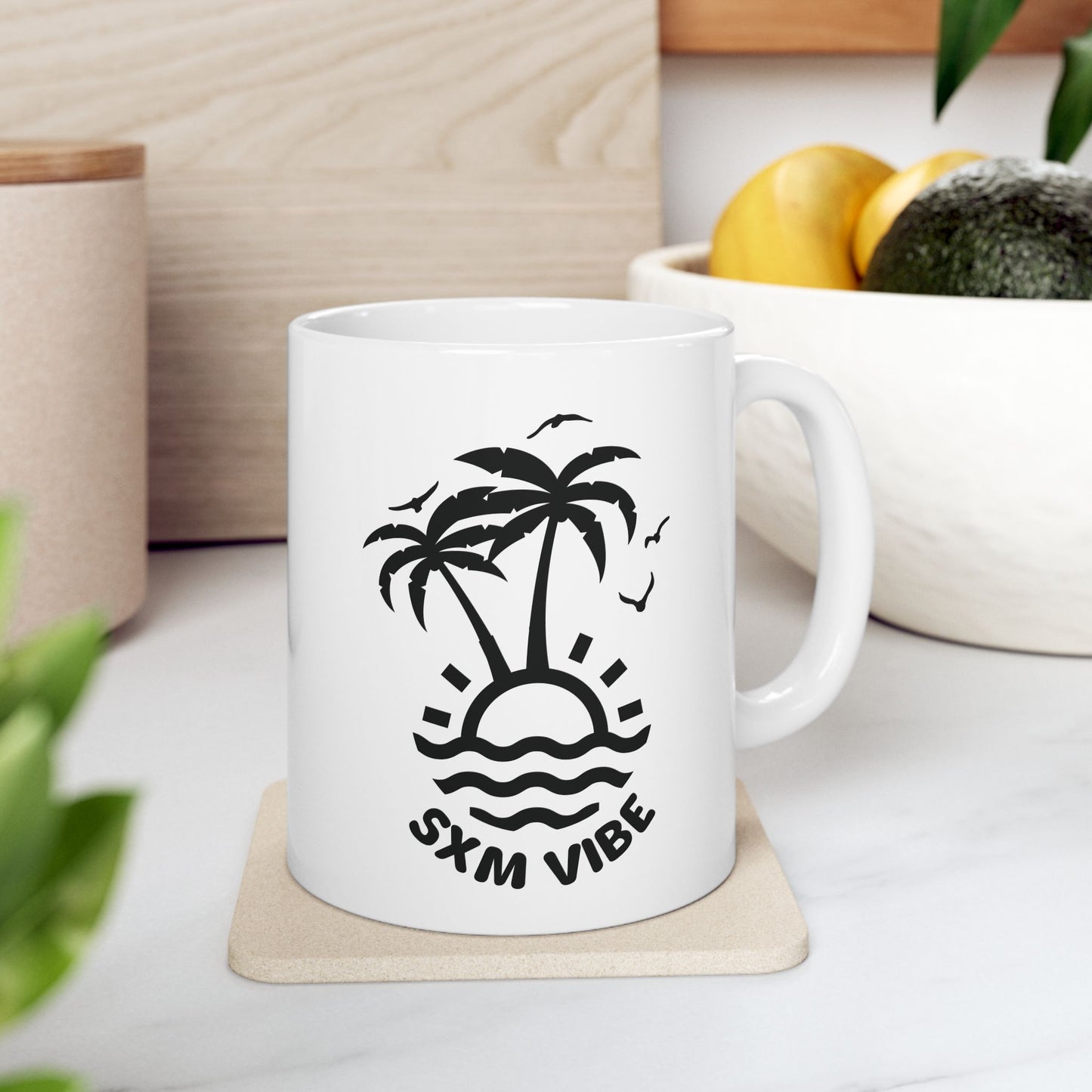 Still Alive Ceramic Mug, 2 Logos (White)