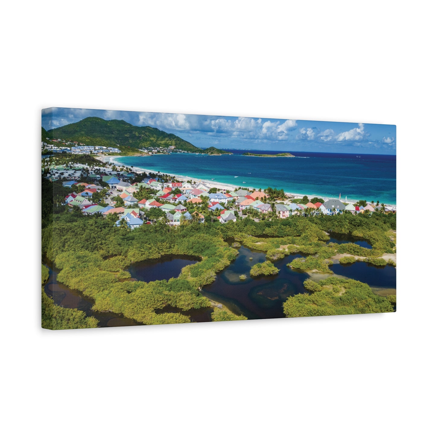 Orient Bay Beach Matte Canvas