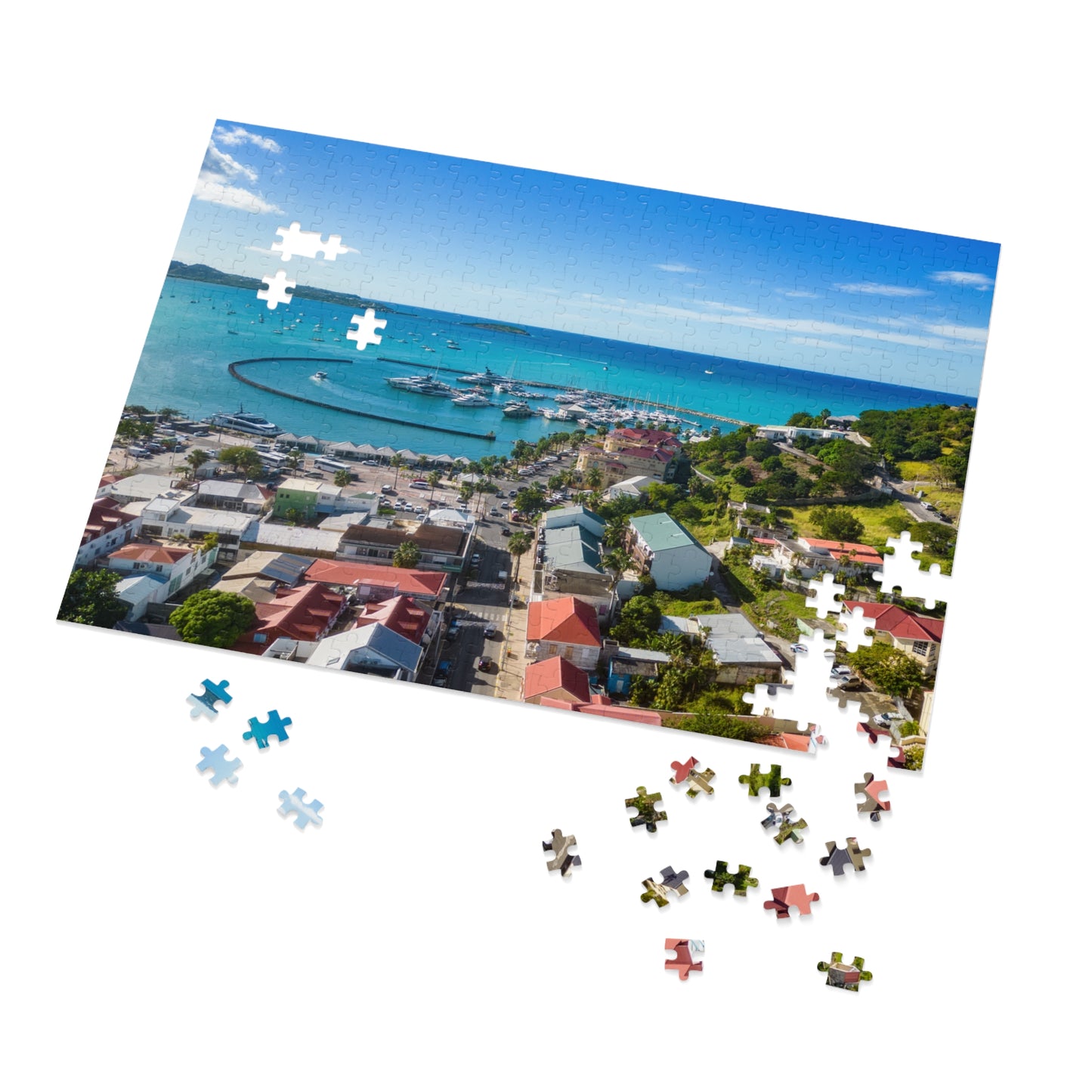 Marigot Jigsaw Puzzle with Tin Box