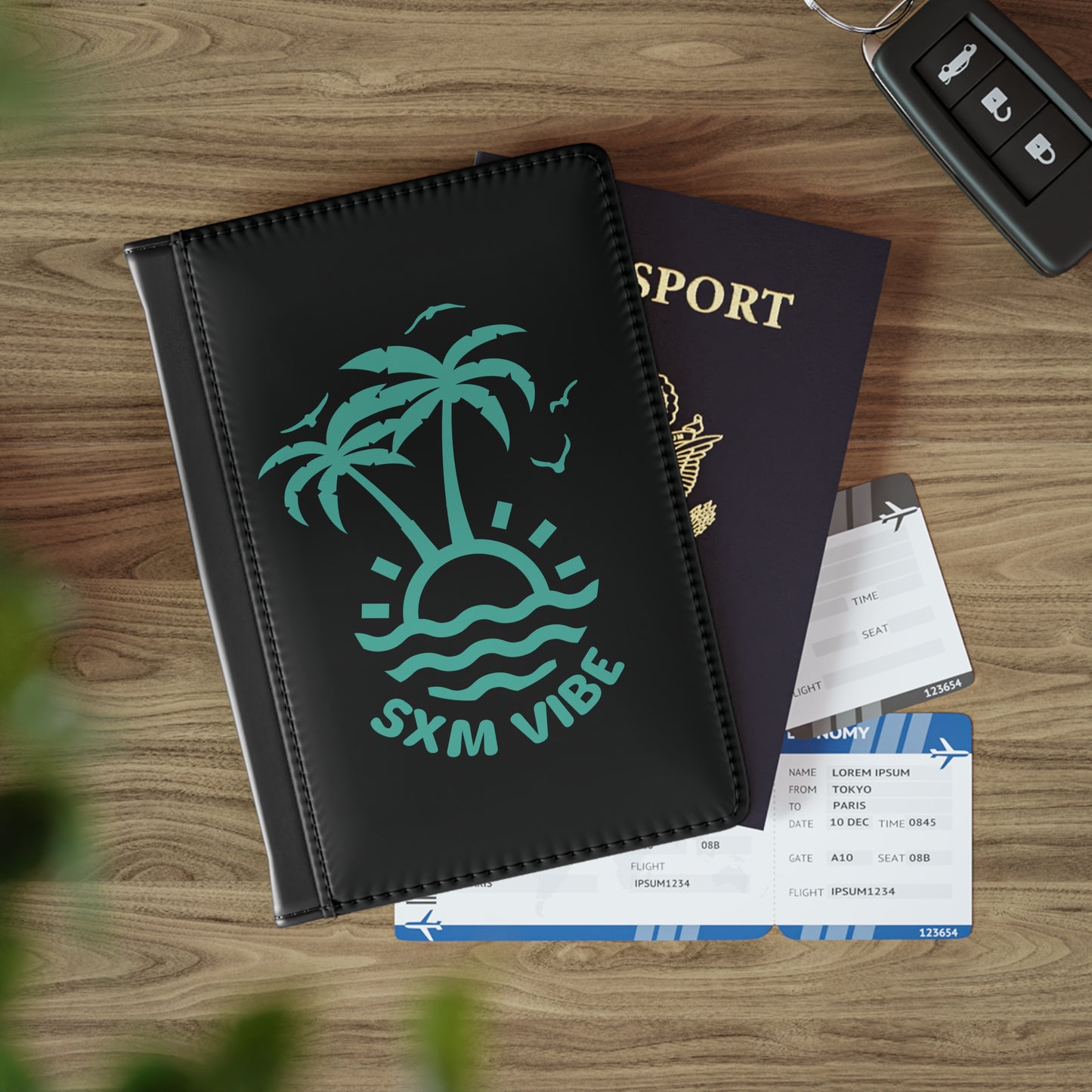 SXM Vibe Passport Turquoise Cover