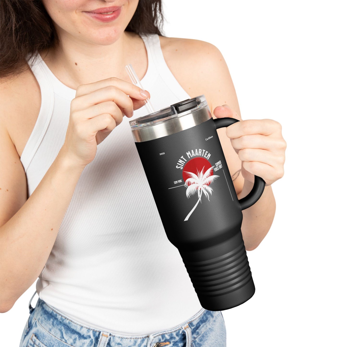 Insulated Travel Mug, 1 Logo 40oz