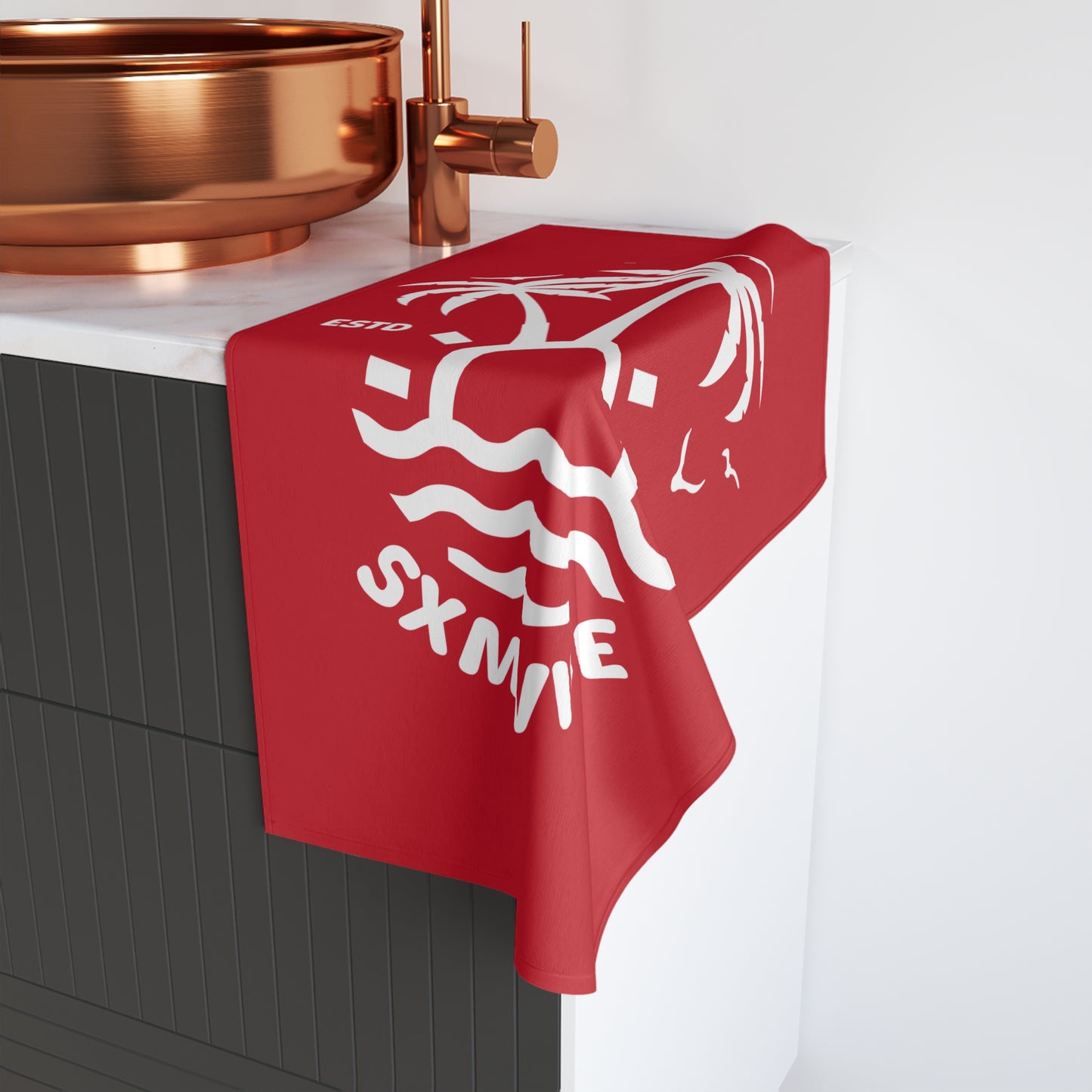 SXM Vibe Hand Towel (Red)