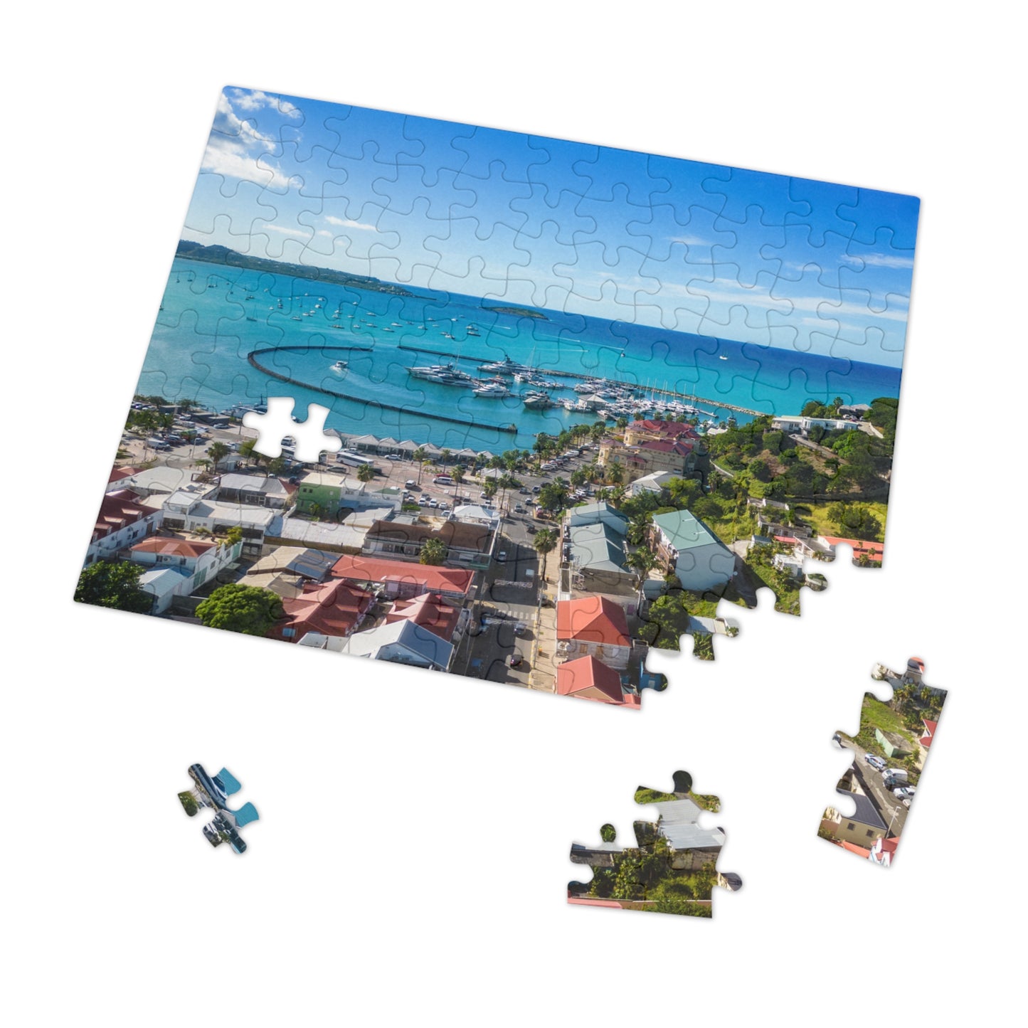 Marigot Jigsaw Puzzle with Tin Box