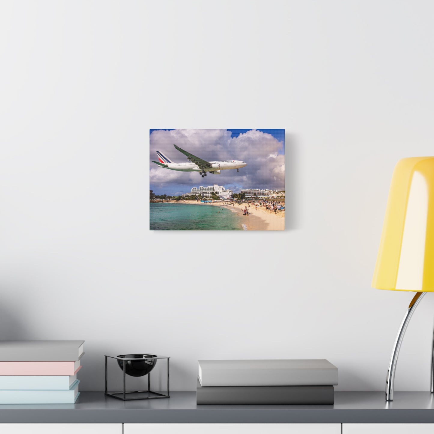 Maho Beach Matte Canvas, Stretched, 1.25"