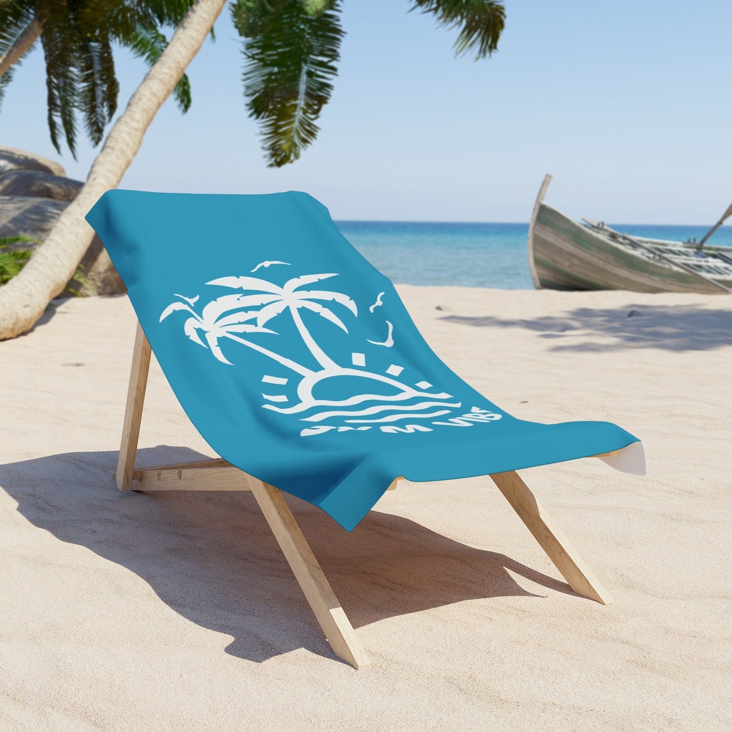 SXM Vibe Beach Towel (Turquoise)